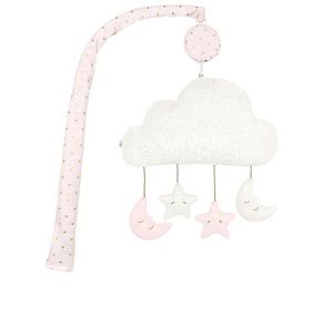 Just Born® Musical Mobile for baby nursery pink